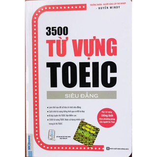 Sách - 3500 từ vựng toeic siêu đẳng