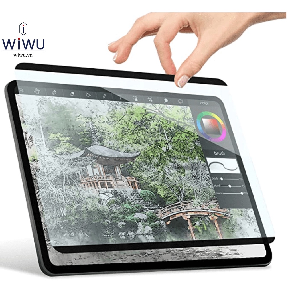 WIWU Paperlike nam châm cho  IPad Pro 11 inch 2020 , 2021 , IPad M1 ,  Pro 12.9 inch ,  Air 4 10.9 inch  cao cấp