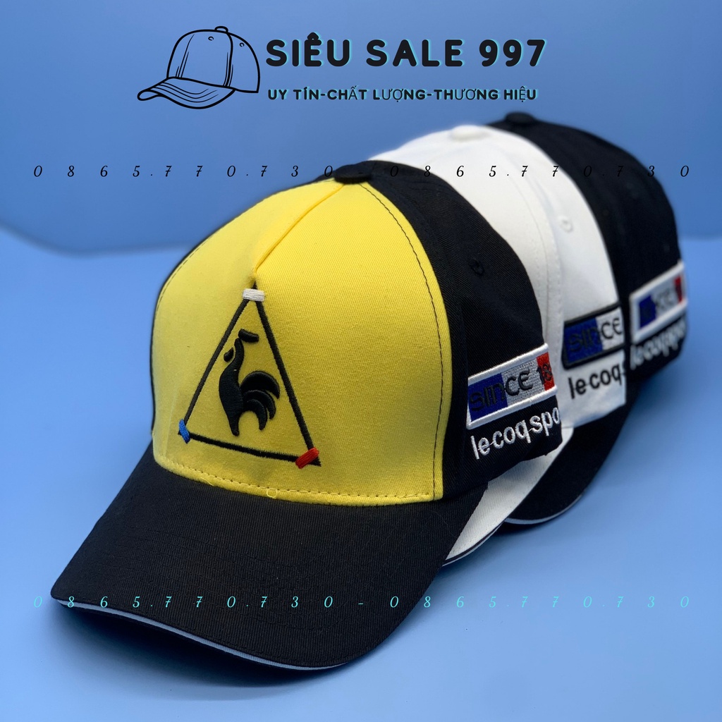 MŨ LƯỠI TRAI THÊU GÀ PHÁP KAKI 3 MÀU VẢI DÀY HÀNG FULL TEM MÁC CAO CẤP XỊN