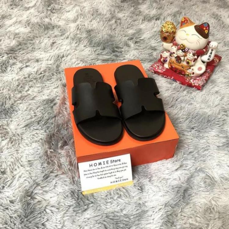 🔥HÀNG SIÊU CẤP🔥 Dép chữ H nam quai ngang đế gỗ siêu bền quai da pu cao cấp size 38-42