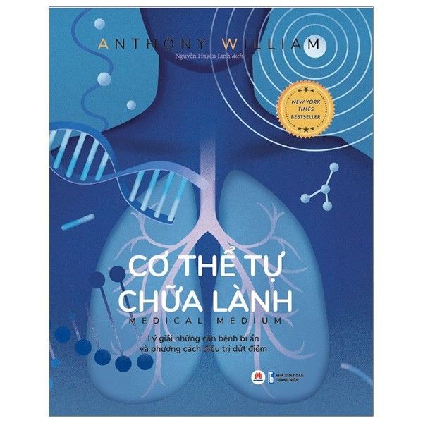 Sách - Cơ thể tự chữa lành (Bìa xanh dương) - Anthony William - Thanh Hà Books HCM