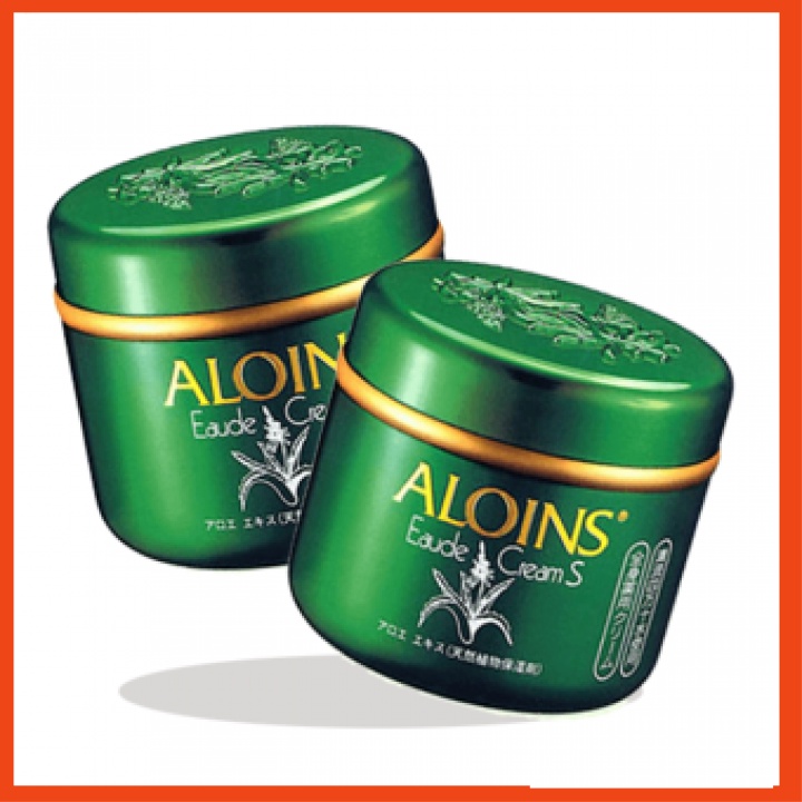 Kem dưỡng da toàn thân lô hội Aloins 185g [ Nhật Bản] giúp dưỡng ẩm, trắng da cấp ẩm và tại tạo da