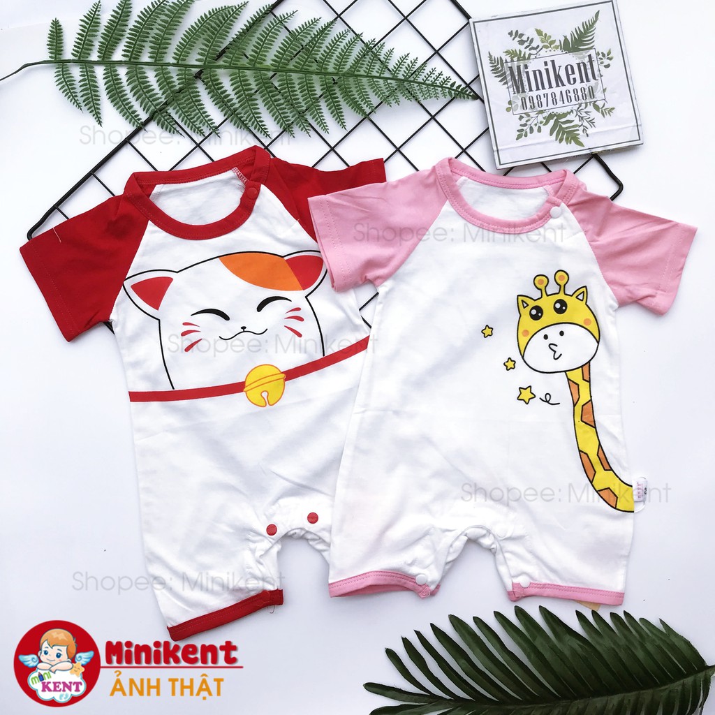 Body Đùi Vải Cotton Mềm mại, Thấm Hút Mồ Hôi, Khô Nhanh | 1-12 Tháng | Minikent | SS22