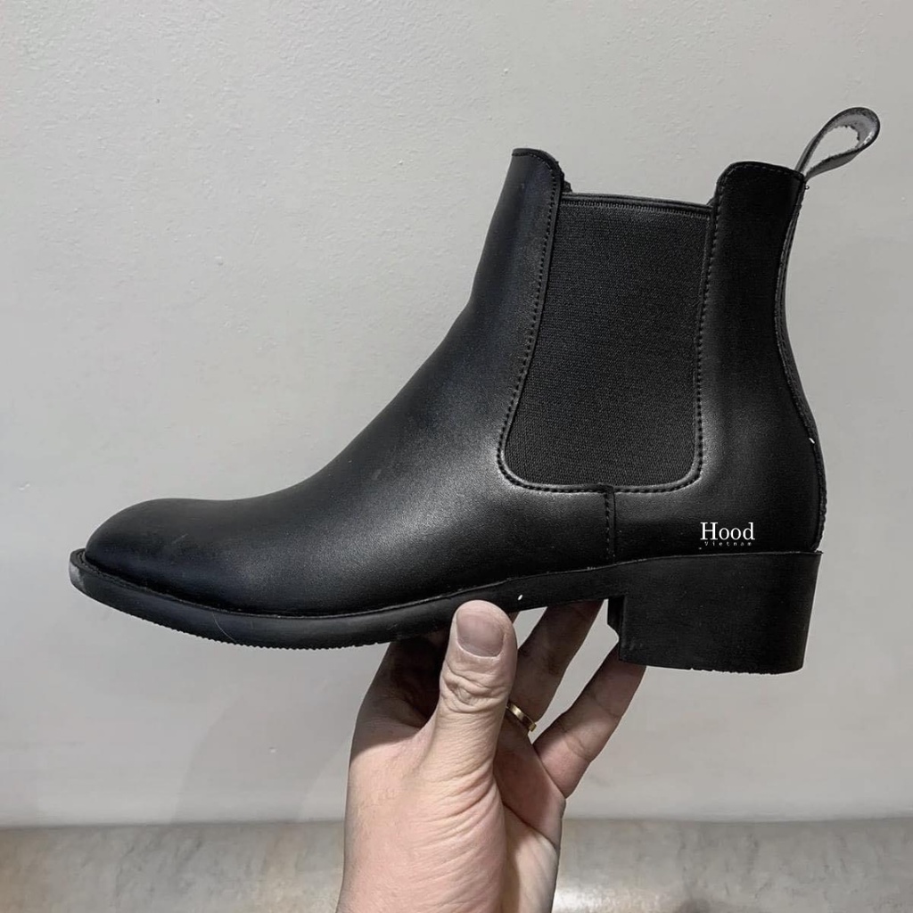 Giày Chelsea Boot classic - Da trơn xịn xò - Đế cao su đúc nguyên khối - Bảo hành 12 tháng #thehood