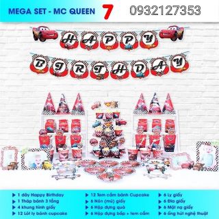 SÉT MEGA TRANG TRÍ BÀN TIỆC CHO BÉ