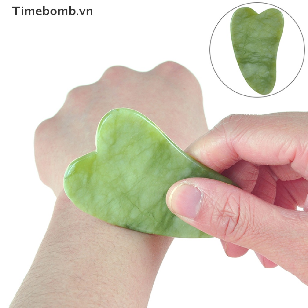 [Hàng mới về] Dụng cụ mát xa Gua Sha chăm sóc da mặt/ cơ thể bằng đá thạch anh