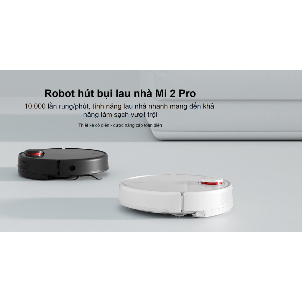 Robot Hút Bụi Xiaomi Mi Robot Vacuum Mop P - Bản Quốc Tế - Hàng Chính Hãng - Phân Phối Bởi DIGIWORLD