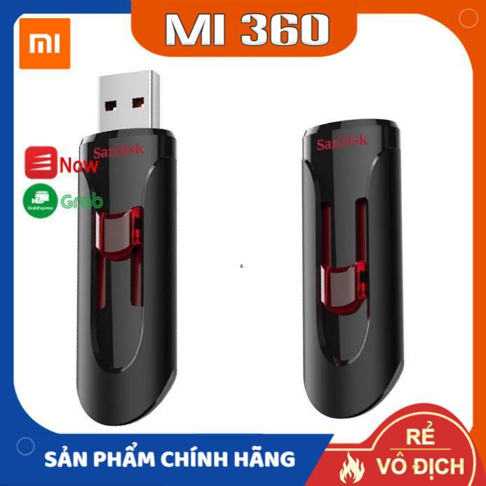 [Chính Hãng - BH 5 Năm] USB 3.0 SanDisk CZ600 16GB/ 32Gb/ 64Gb/128Gb Cruzer Glide tốc độ cao upto 100MB/s