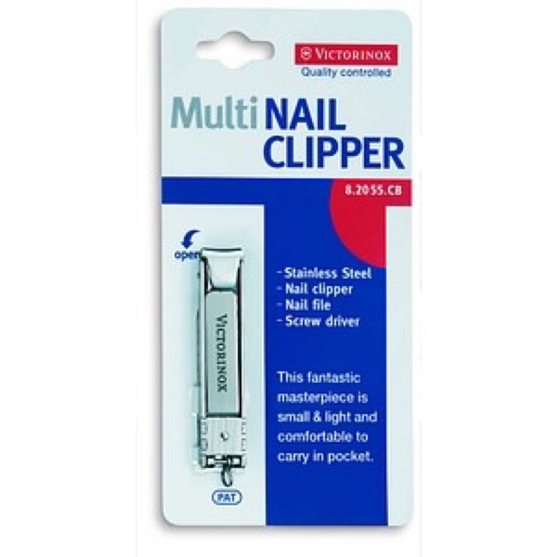Kìm cắt móng tay, bấm móng tay chân Victorinox kèm dũa móng tay, không gỉ, phiên bản nhỏ - Thuỵ Sĩ