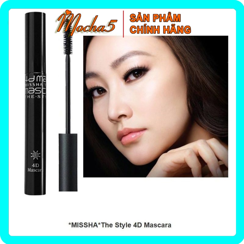 [Mẫu Mới] Mascara Chuốt Mi MISSHA 4D Mảnh Tự Nhiên Chống Nước | BigBuy360 - bigbuy360.vn