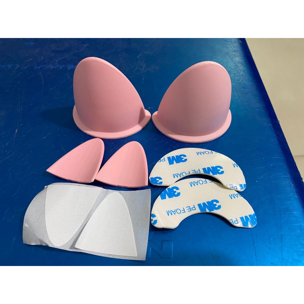 Tai mèo gắn nón bảo hiểm HP