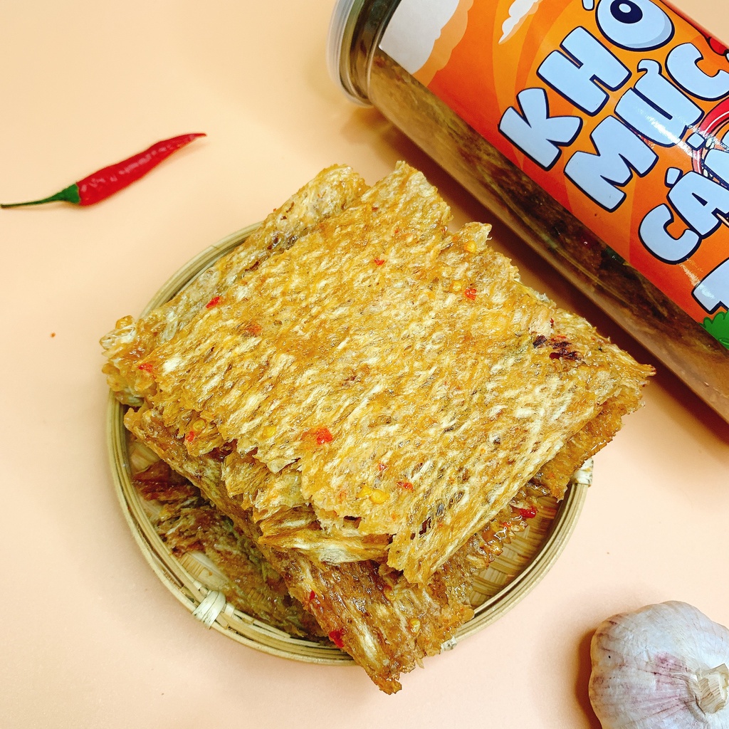 Khô Mực Cán Tẩm Vị Hủ 200G/300G - GÀ BEO FOOD