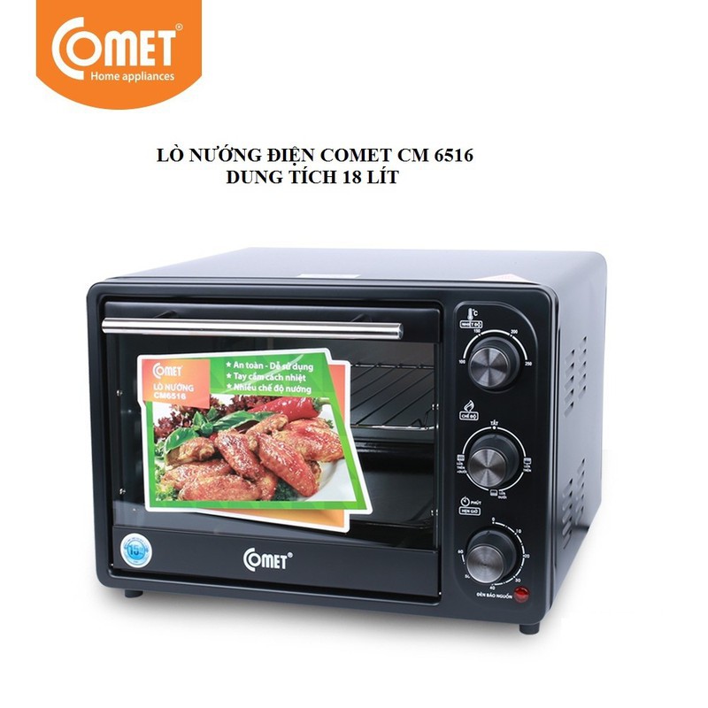 LÒ NƯỚNG ĐIỆN COMET CM6516 - 18 LÍT