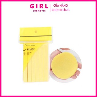 Bọt biển - bông nở, mút nén chivey rửa mặt tiện lợi
