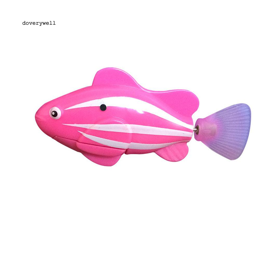 Cá robot bơi đồ chơi chạy bằng pin siêu thú vị dành cho các bé