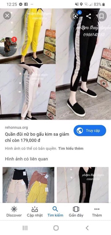 Quần đũi kim sa sale rẻ