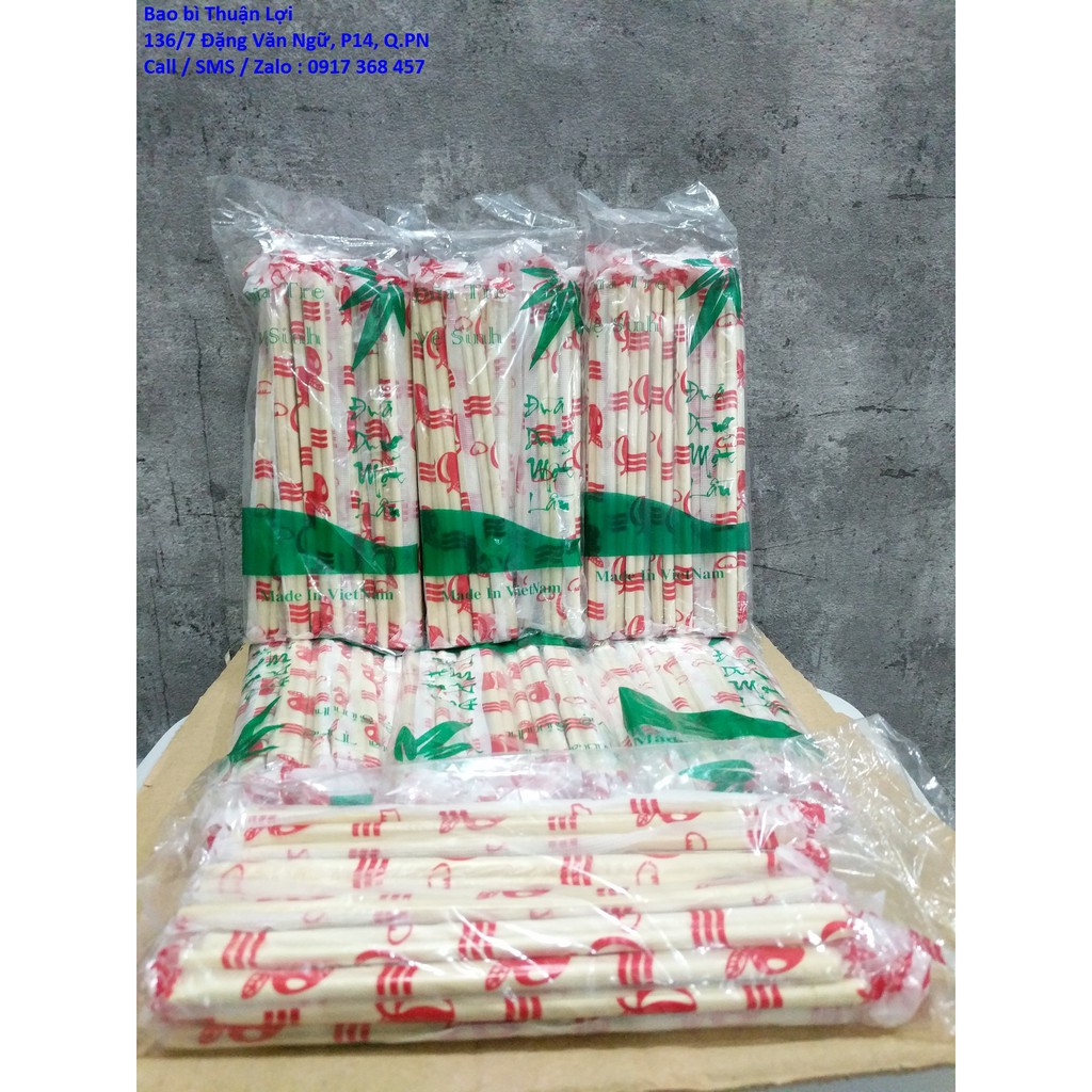 Đũa / Đũa dùng 1 lần / Đũa tre (1 bịch gồm 20 đôi)