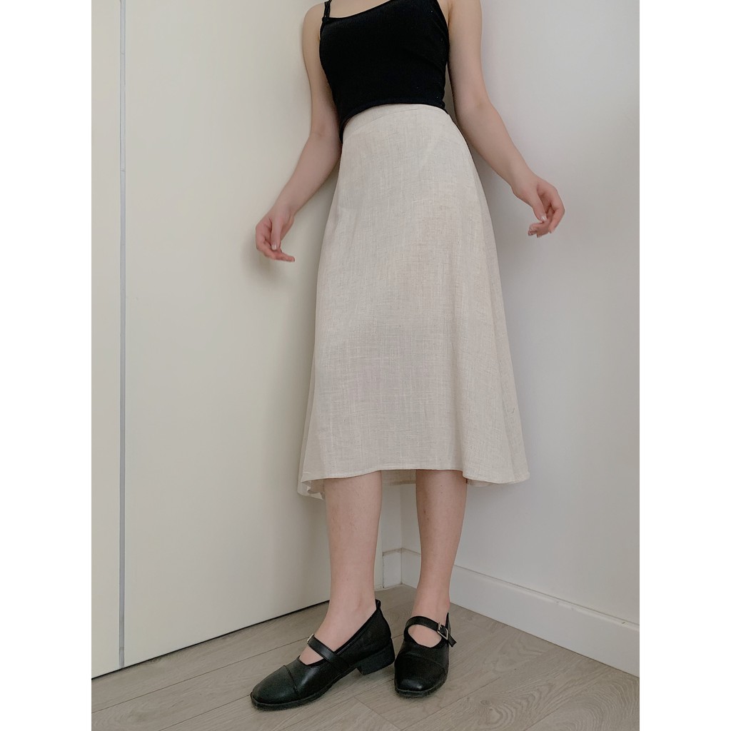 Chân váy đũi linen tk TKC05 1994closet | BigBuy360 - bigbuy360.vn
