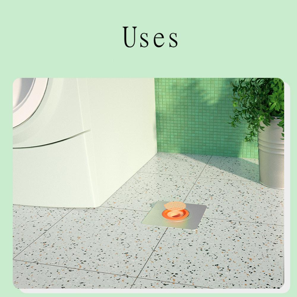 1 Miếng Bọc Cống Thoát Nước Sàn Nhà Bếp Khử Mùi Chống Nấm Mốc Ốp