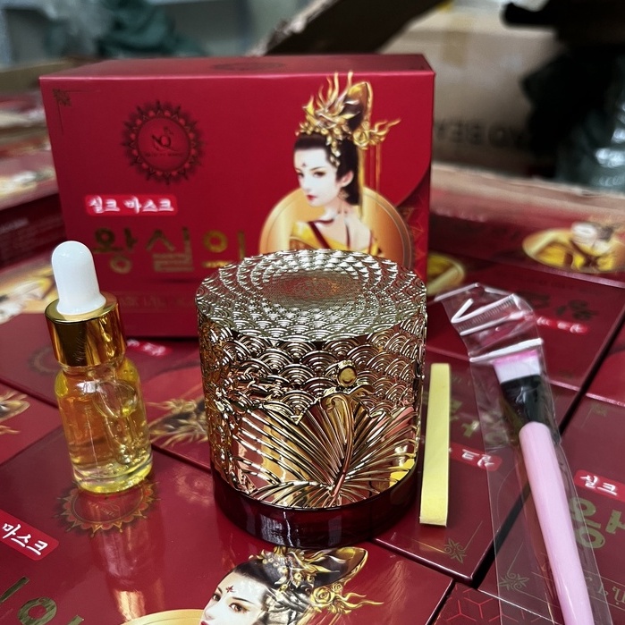 Bộ cấy trắng lụa hoàng gia dánh cho spa