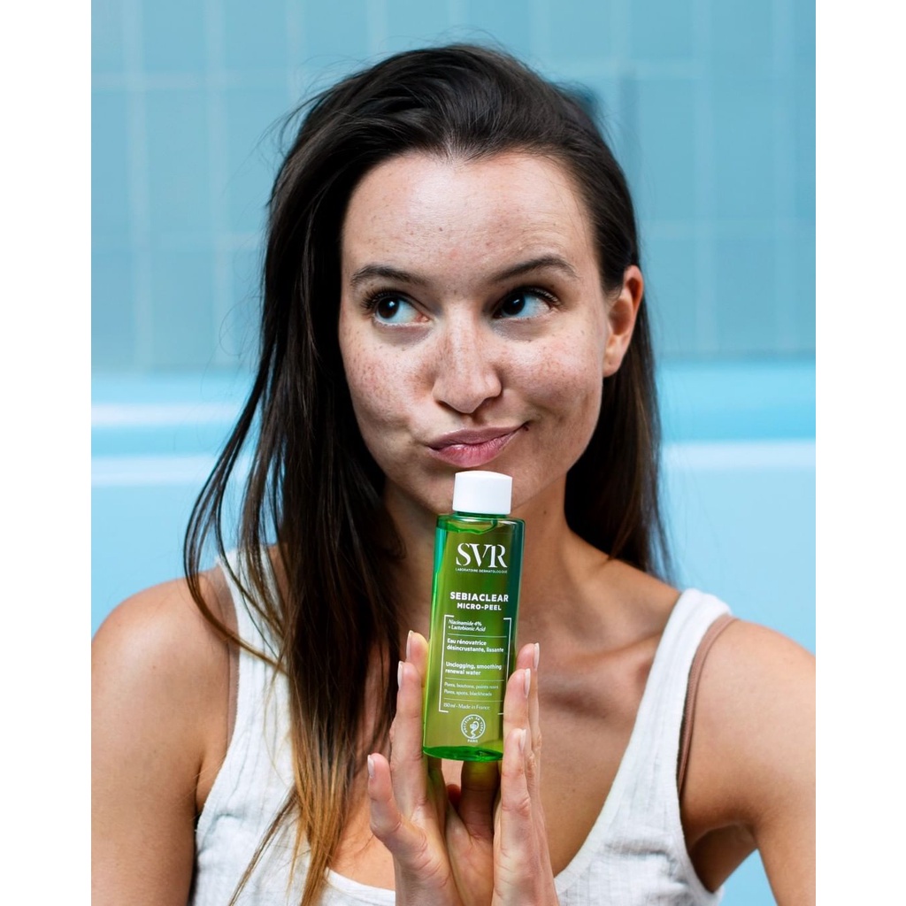 Toner giảm mụn, se khít lỗ chân lông SVR Sebiaclear Micro-peel 150ml - Dr.Trang