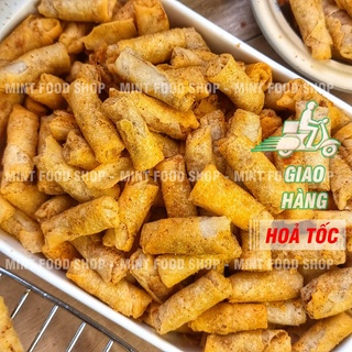 Chả Giò Tôm Mini Sấy Giòn Ăn Liền - Lon 400gr