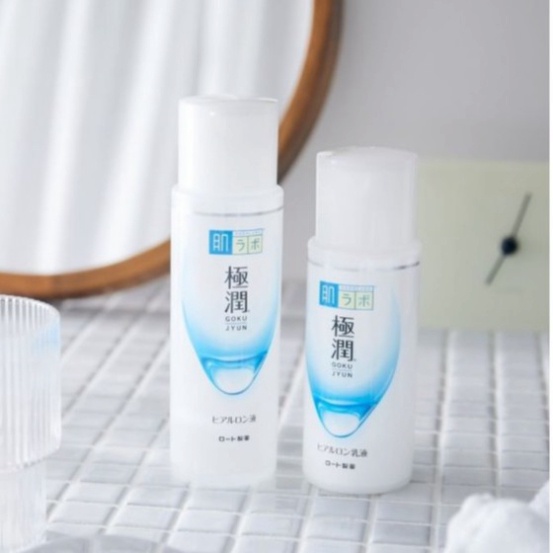 Nước Hoa Hồng Hada Labo Goku Jyun Rohto Dưỡng Ẩm Sáng Da 170ml