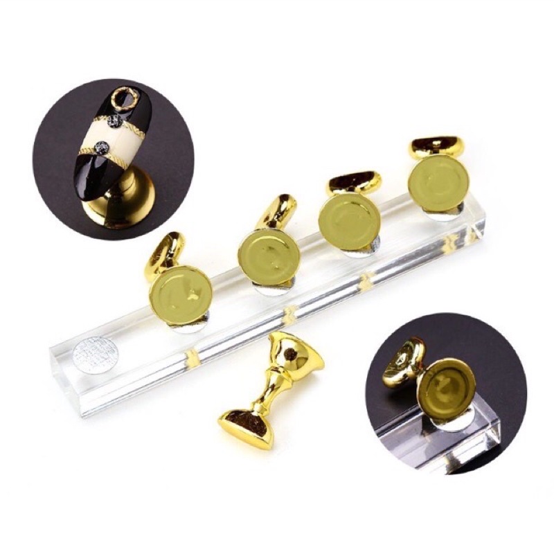 Đế gắn móng mẫu, đế con cờ có nam châm