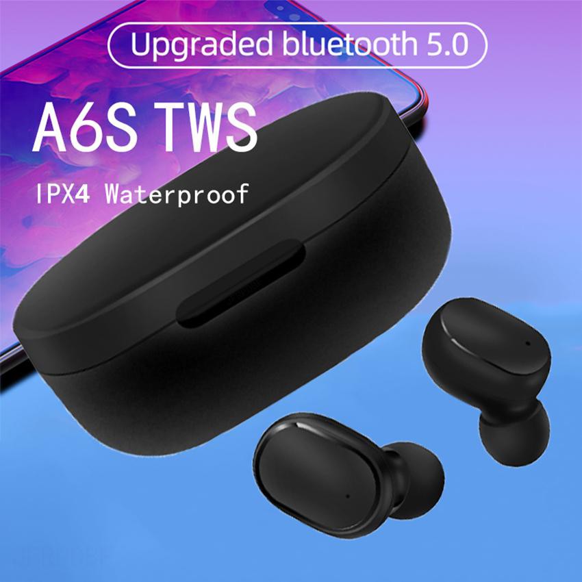 Tai nghe Bluetooth True Wireless Redmi Airdots 2 xiaomi Full box tặng cáp sạc hàng chính hãng chống ồn,