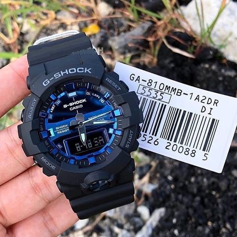 Đồng hồ thể thao nam nữ G-Shock GA-800MMB-1A2 Full phụ kiện
