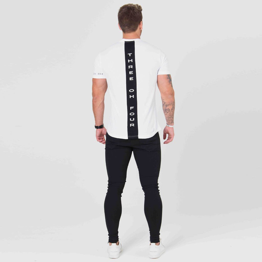 Áo thun thể thao tập gym nam LikeFit vải cotton form ôm co dãn 4 chiều 304