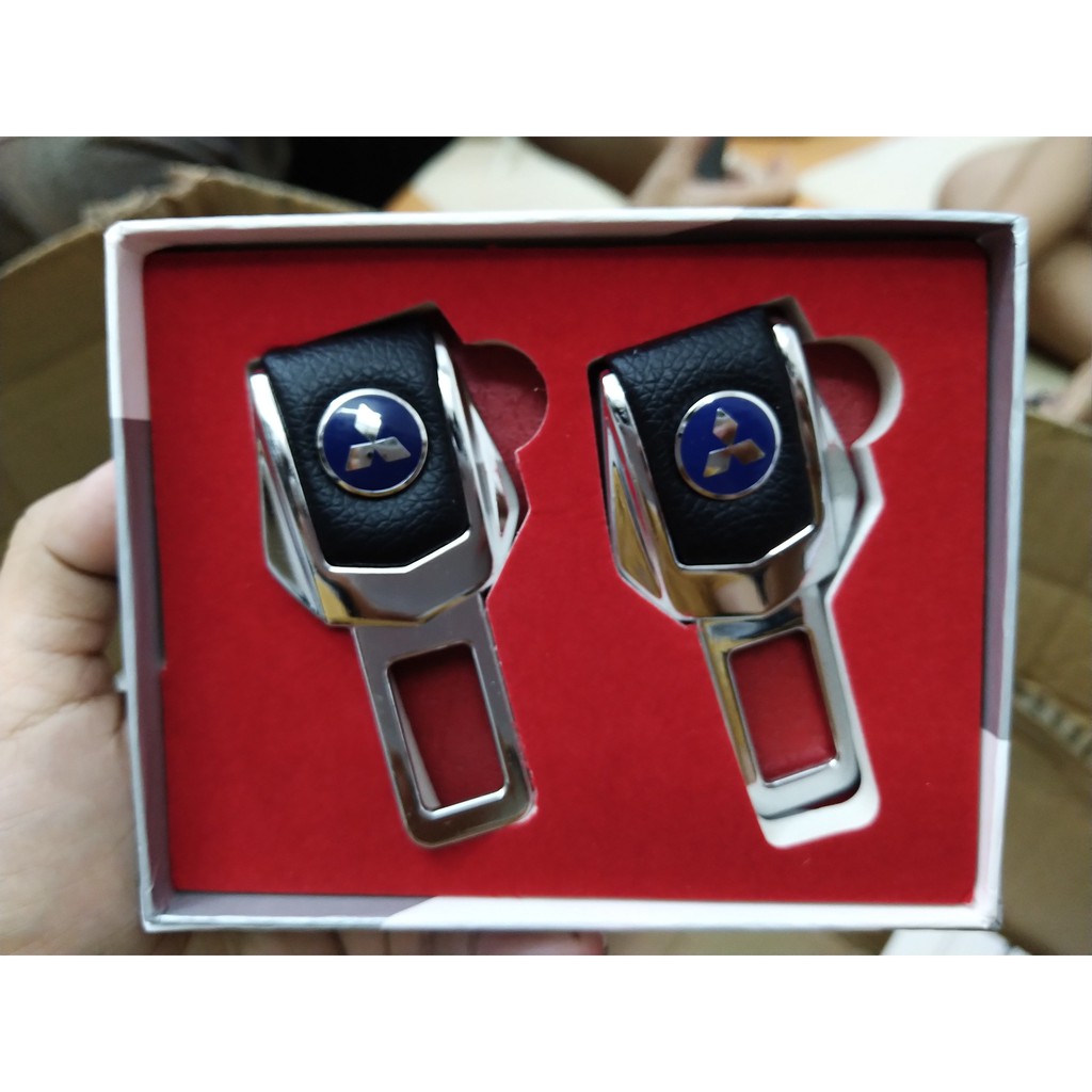 BỘ 2 CHỐT NGẮT CHUÔNG ĐAI AN TOÀN OTO HÃNG MITSUBISHI