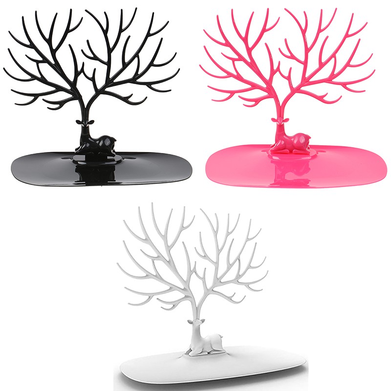 Cây treo trang sức hình tuần lộc [ giao màu ngẫu nhiên ]