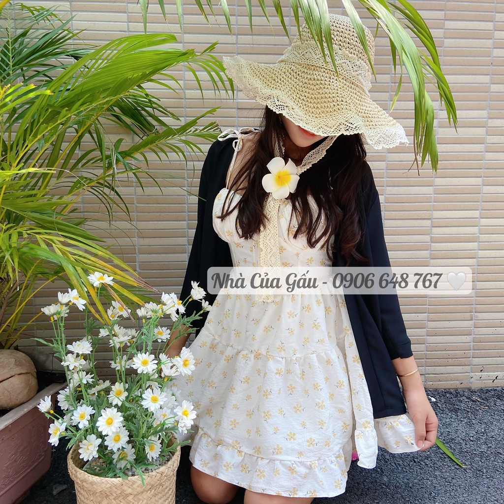 Áo khoác nữ kimono form trơn basic cực dễ phối đồ khi đi chơi