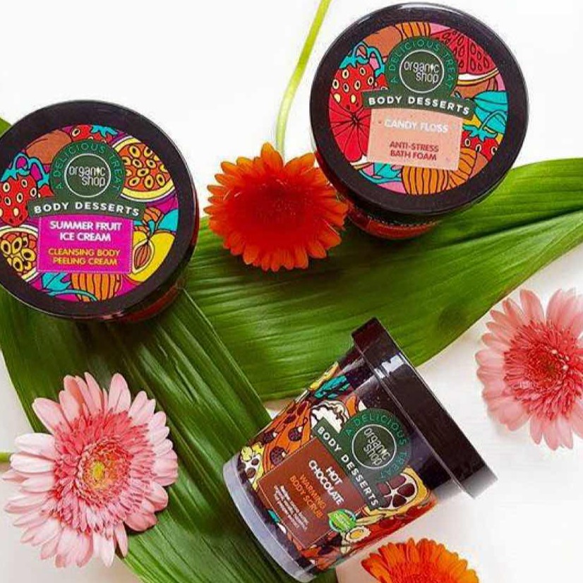 Tẩy Tế Bào Chết Cà Phê Toàn Thân Organic Shop Body Desserts Scrub