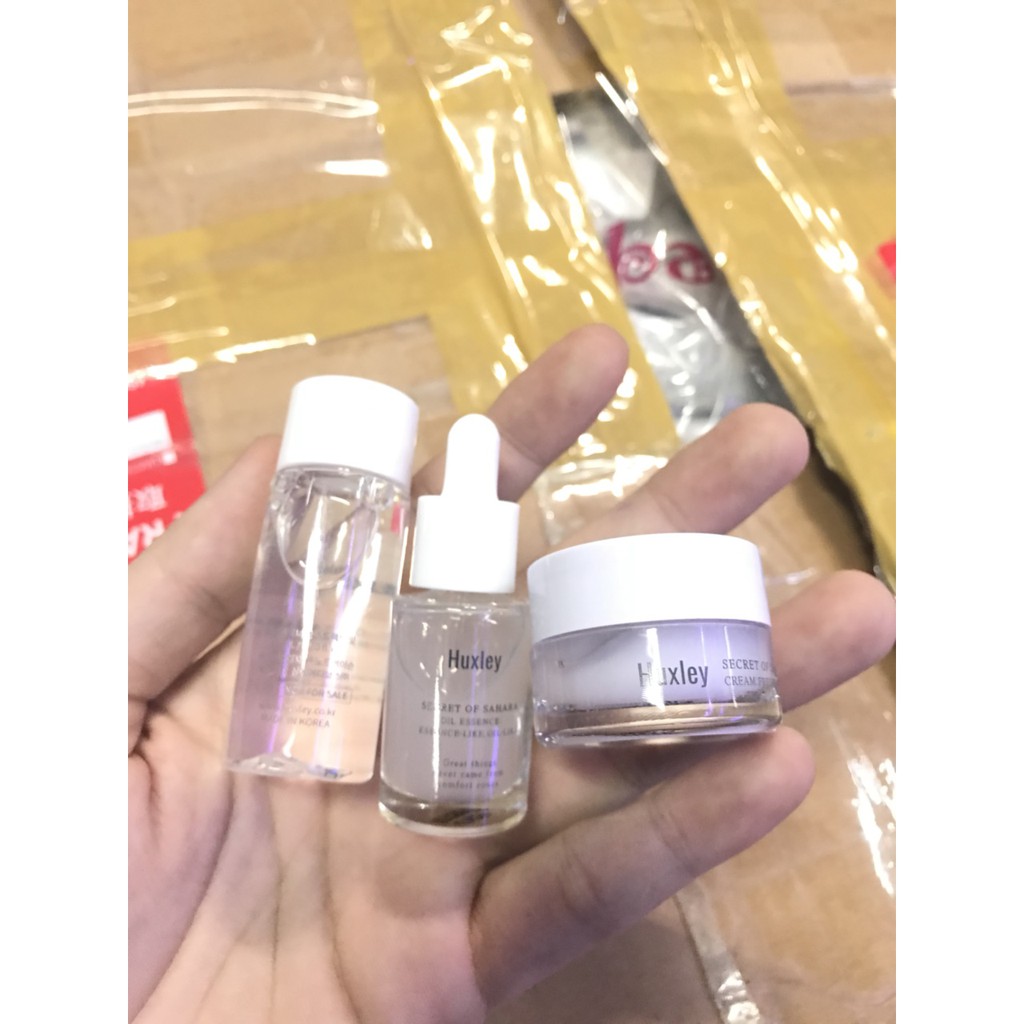 (compo) set dưỡng da Huxley 3 món