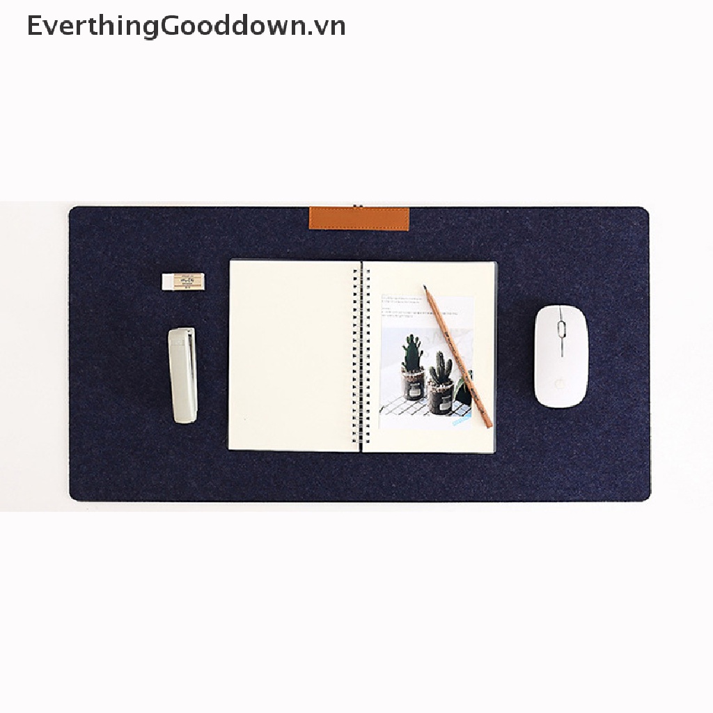 Everthinggood Tấm Lót Chuột Và Bàn Phím Máy Tính Bằng Vải Nỉ Cỡ Lớn Hiện Đại Dành Cho Văn Phòng