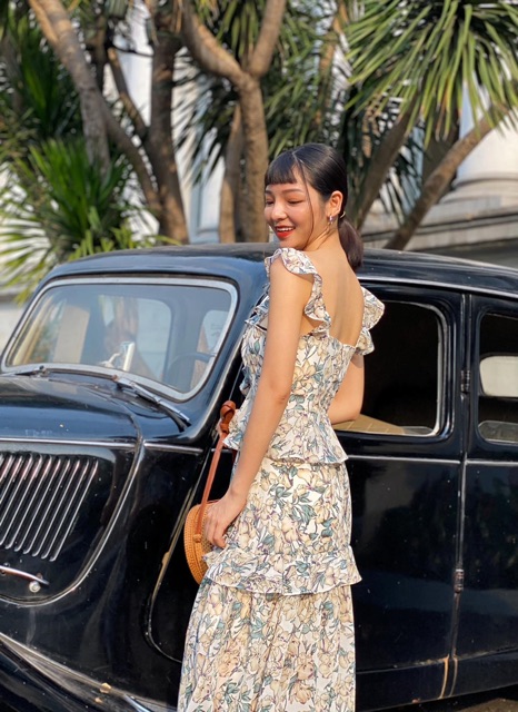 Đầm hoa nhí colus shop