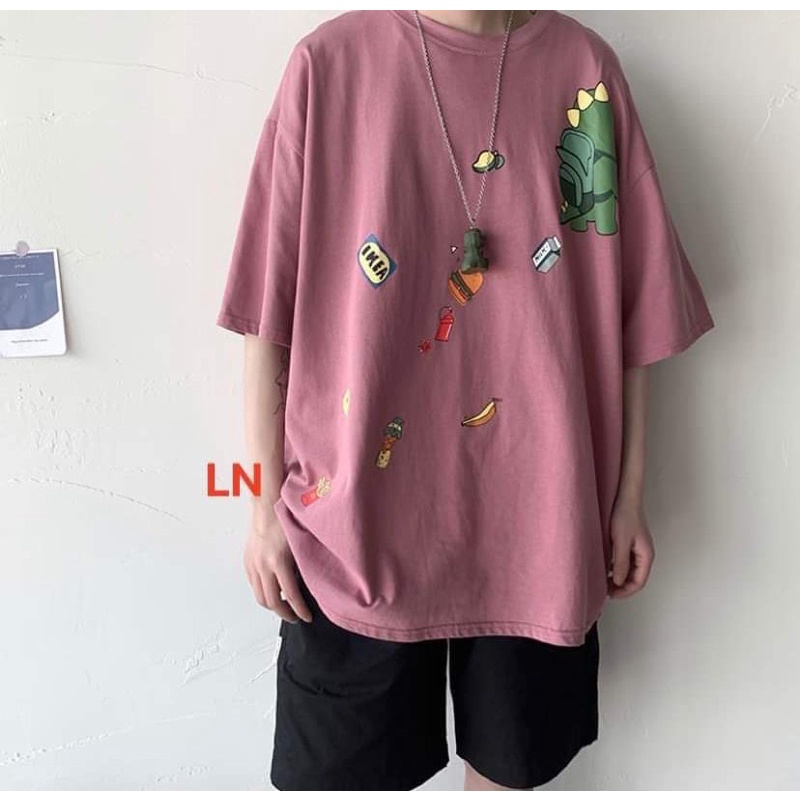 Áo phông khủng long vai LN11