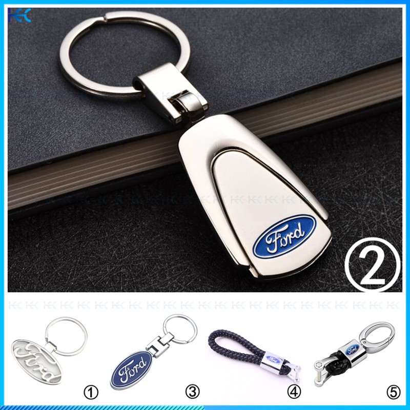 Móc khóa kim loại thiết kế sáng tạo cho xe Ford