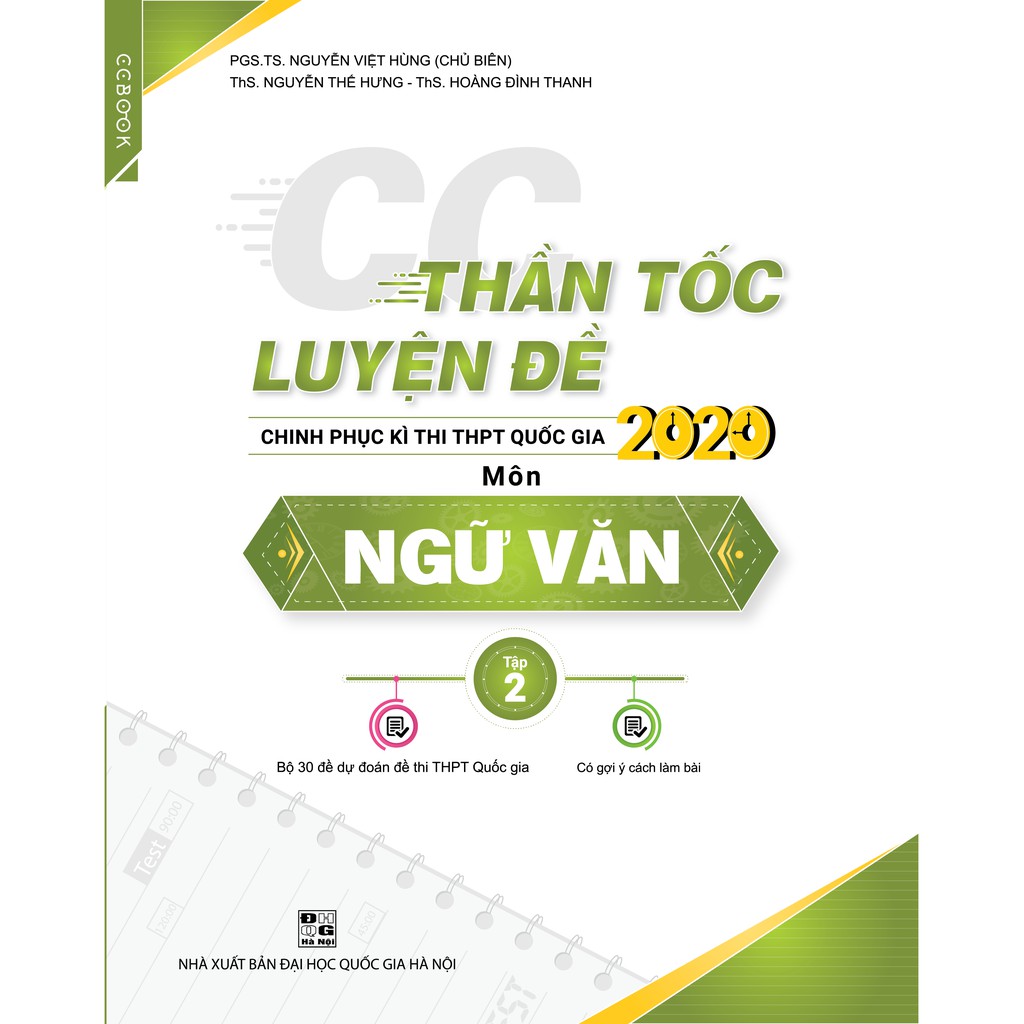 Sách - CC Thần tốc luyện đề 2020 môn Ngữ văn tập 2