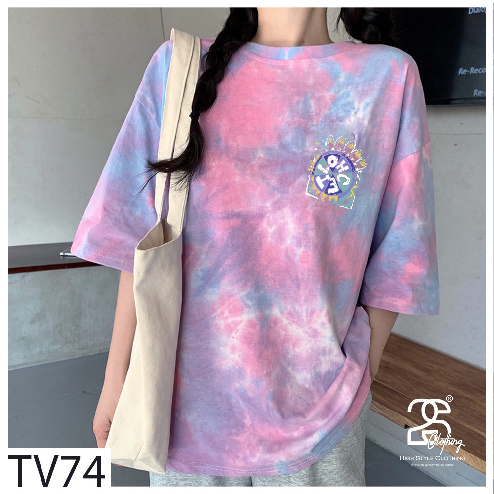 Áo Thun Trơn Form Rộng 2s Clothing Áo Phông Trơn Unisex Nam Nữ Streetwear Cotton Oversize Giá Rẻ Ký Tự La Mã Chất TV74 | BigBuy360 - bigbuy360.vn