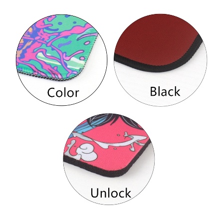 Tấm Lót Chuột Bàn Phím Chơi Game Có Đèn LED RGB In Hình Anime