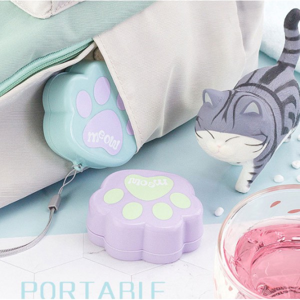 Cốc Uống Nước Gấp Gọn Cá Nhân Hình Chân Mèo | BigBuy360 - bigbuy360.vn