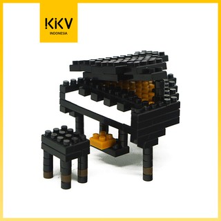 Image of KKV - JiKe Grand Piano Shaped Blocks HK-JM001-30 30 gr / Mainan Brick / Mainan Kreatifitas