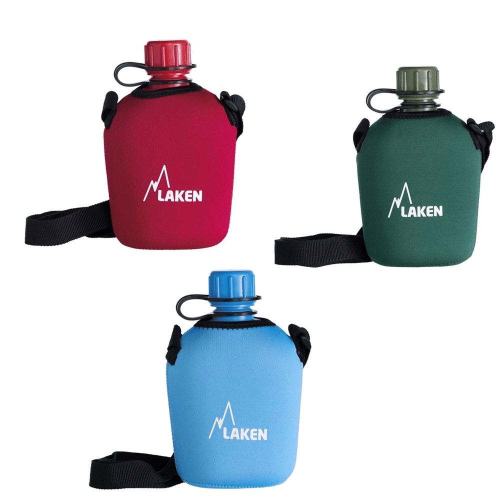 Bi đông nhựa đựng nước Laken Pluma Neoprene 1L