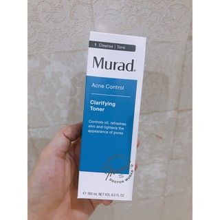 (CHÍNH HÃNG) Murad Clarifying Toner - Toner dành cho da mụn