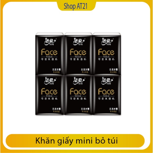 Khăn giấy mini, giấy ăn bỏ túi, khăn giấy tiện lợi, dễ dàng mang theo