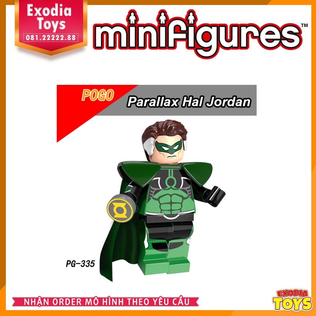 Xếp hình Minifigure Siêu anh hùng vũ trụ Marvel và DC Comics - Đồ Chơi Lắp Ghép Sáng Tạo - POGO PG8105