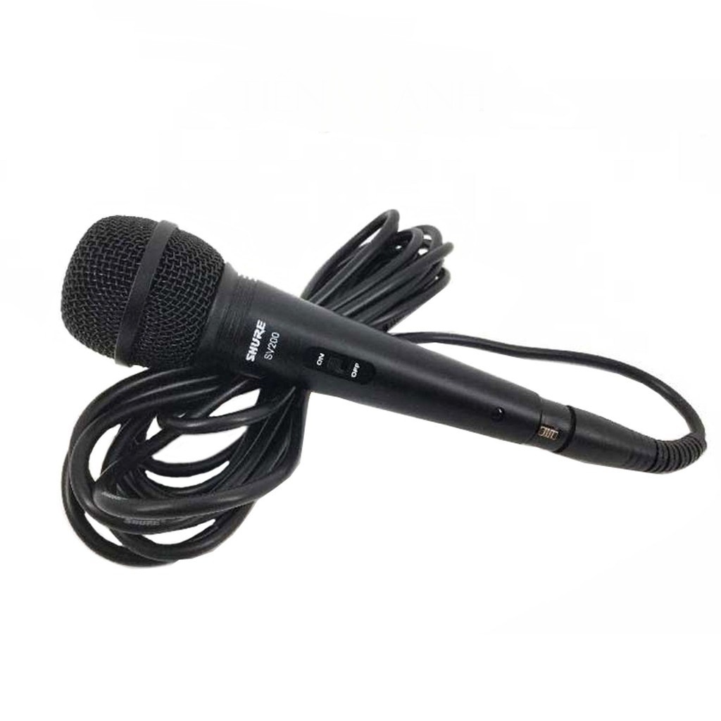 Mic Shure SV200 Có Dây Cầm Tay Vocal Microphone Karaoke Micro SV200-Q-X - Chính Hãng USA